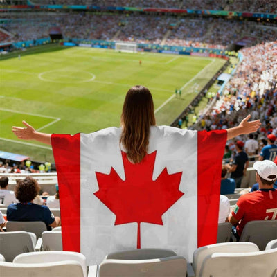 WK Vlag - Lichtgewicht Supporterscape Voor Fans - Support Cape
