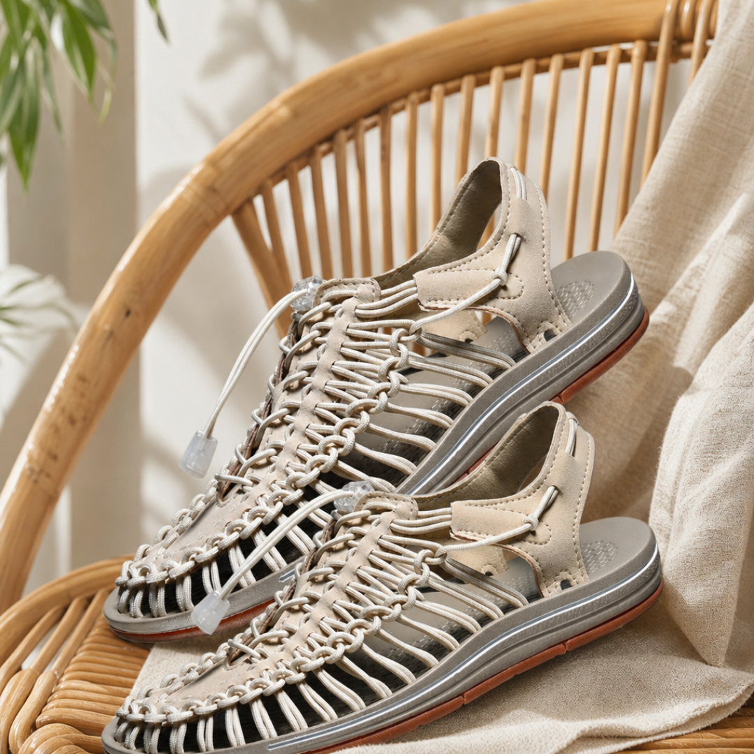 Sandalen - Geweven Casual Ontwerp