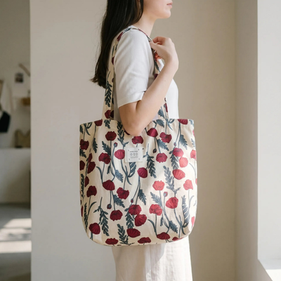 Schoudertas Met Bloemenprint - Rosana