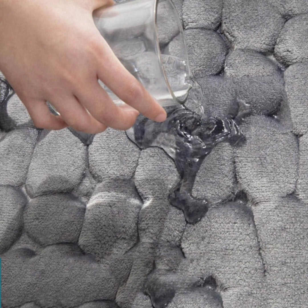 Antislip Badmat - Zachte Sneldrogende Badkamer Mat - AquaMat