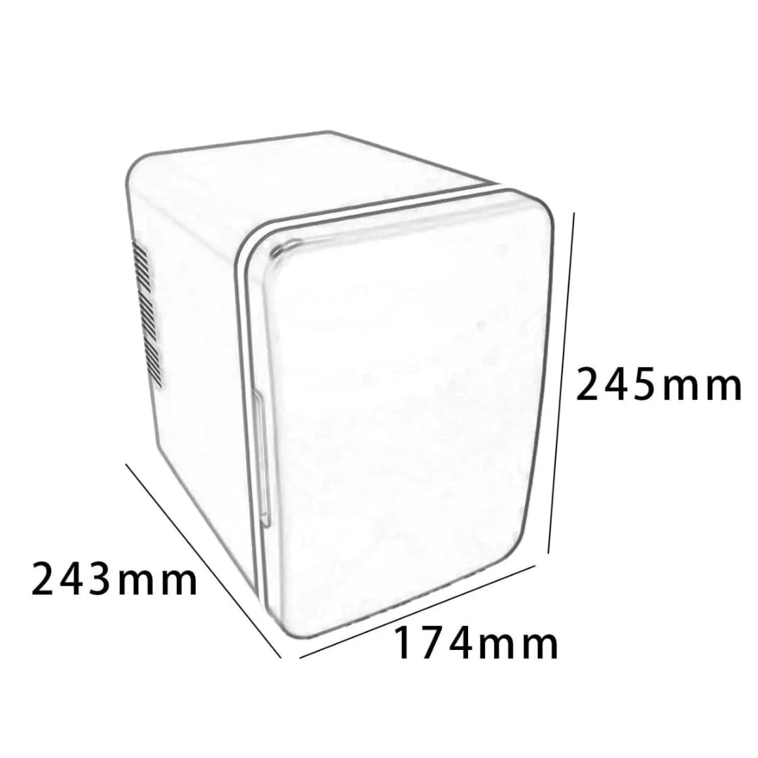 Mini Koelkast - Compact Voor Dranken En Cosmetica