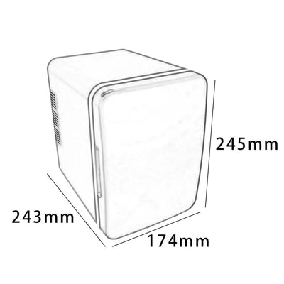 Mini Koelkast - Compact Voor Dranken En Cosmetica