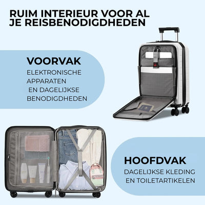 MyTravel® - Uitbreidbare Reiskoffer met TSA Slot