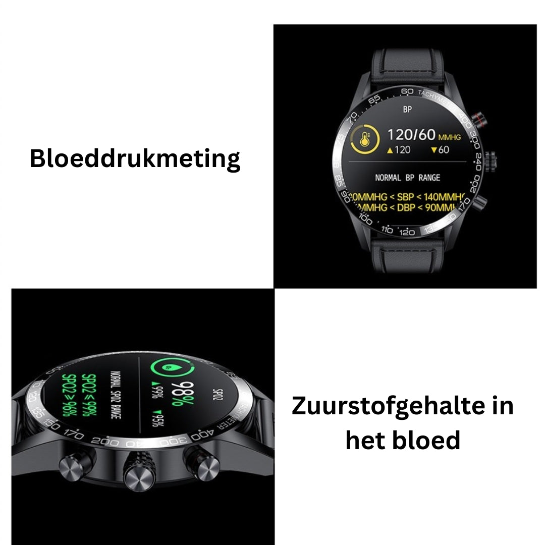 2025 Multifunctionele Smartwatch - Slimme Fitness & Gezondheidswatch - NovaTime