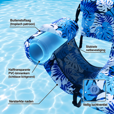 Opblaasbare Zwembad Stoel - Luchtbed Voor In Het Water