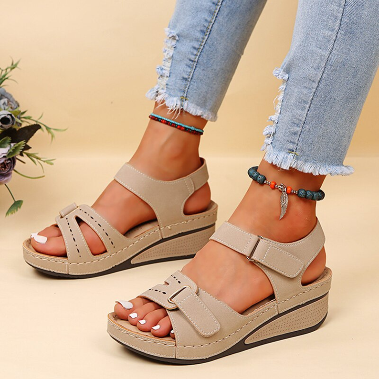 Orthopedische Sandalen - Comfortabele Ondersteuning voor Elke Stap - Veloria