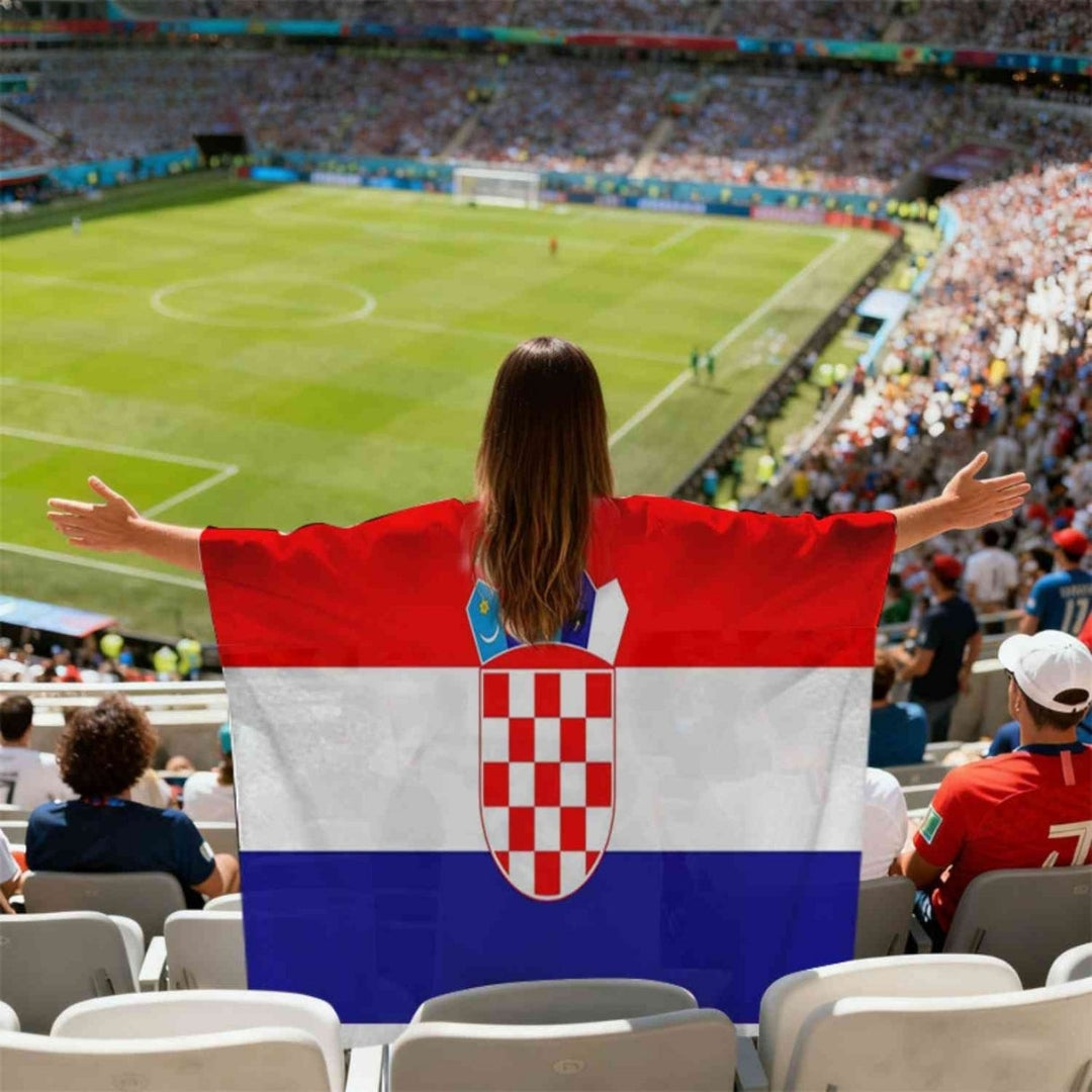 WK Vlag - Lichtgewicht Supporterscape Voor Fans - Support Cape
