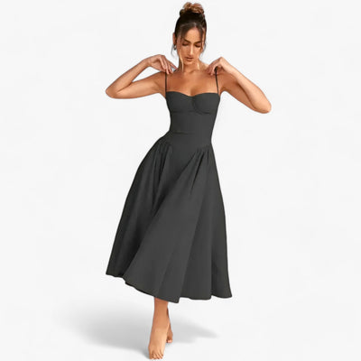 Midi Jurk - Elegante Corset Jurk voor Elke Gelegenheid