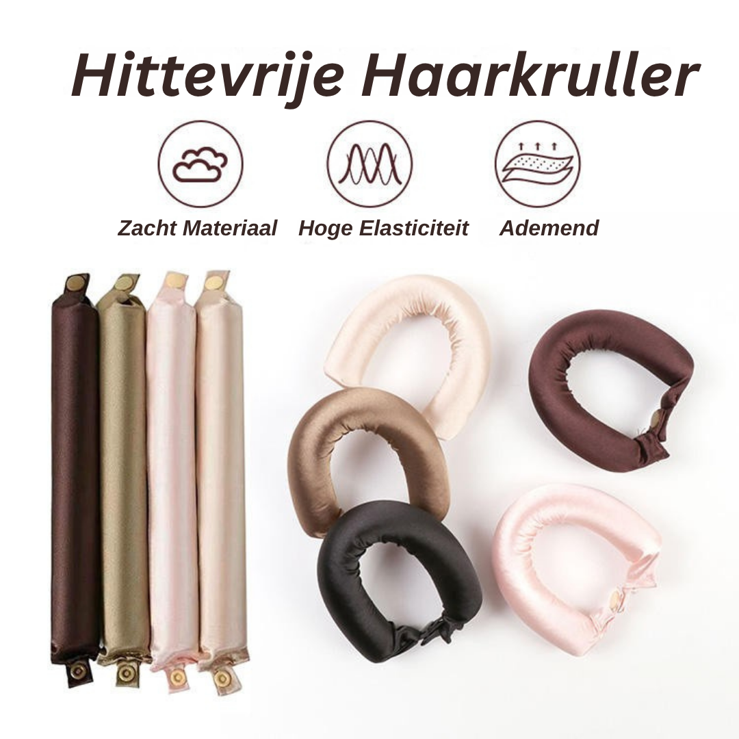 Haarband - Hittevrije Krullen Voor Elke Dag (4 Stuks)