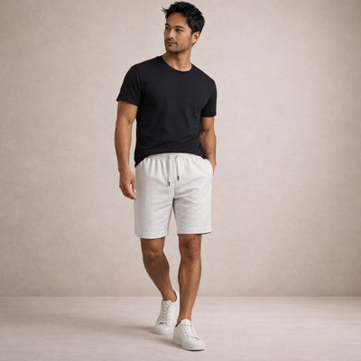 Korte Linnen Broek - Ademend Comfort voor Warme Dagen - Varello