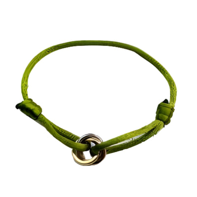 Karkötő - Elegáns Trinity karkötő összefonódó gyűrűkkel - Aurielle
