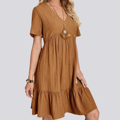 Jurk - Elegante V-Hals