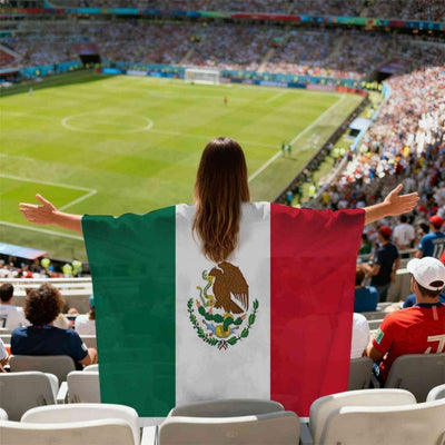 WK Vlag - Lichtgewicht Supporterscape Voor Fans - Support Cape