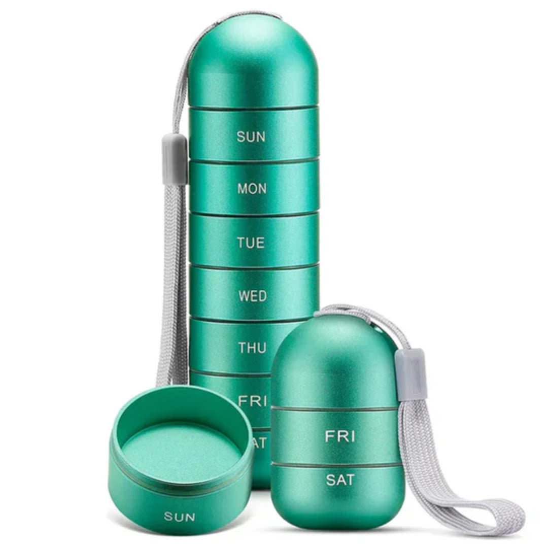 Pillendoosje - 7 Dagen Reis Organizer