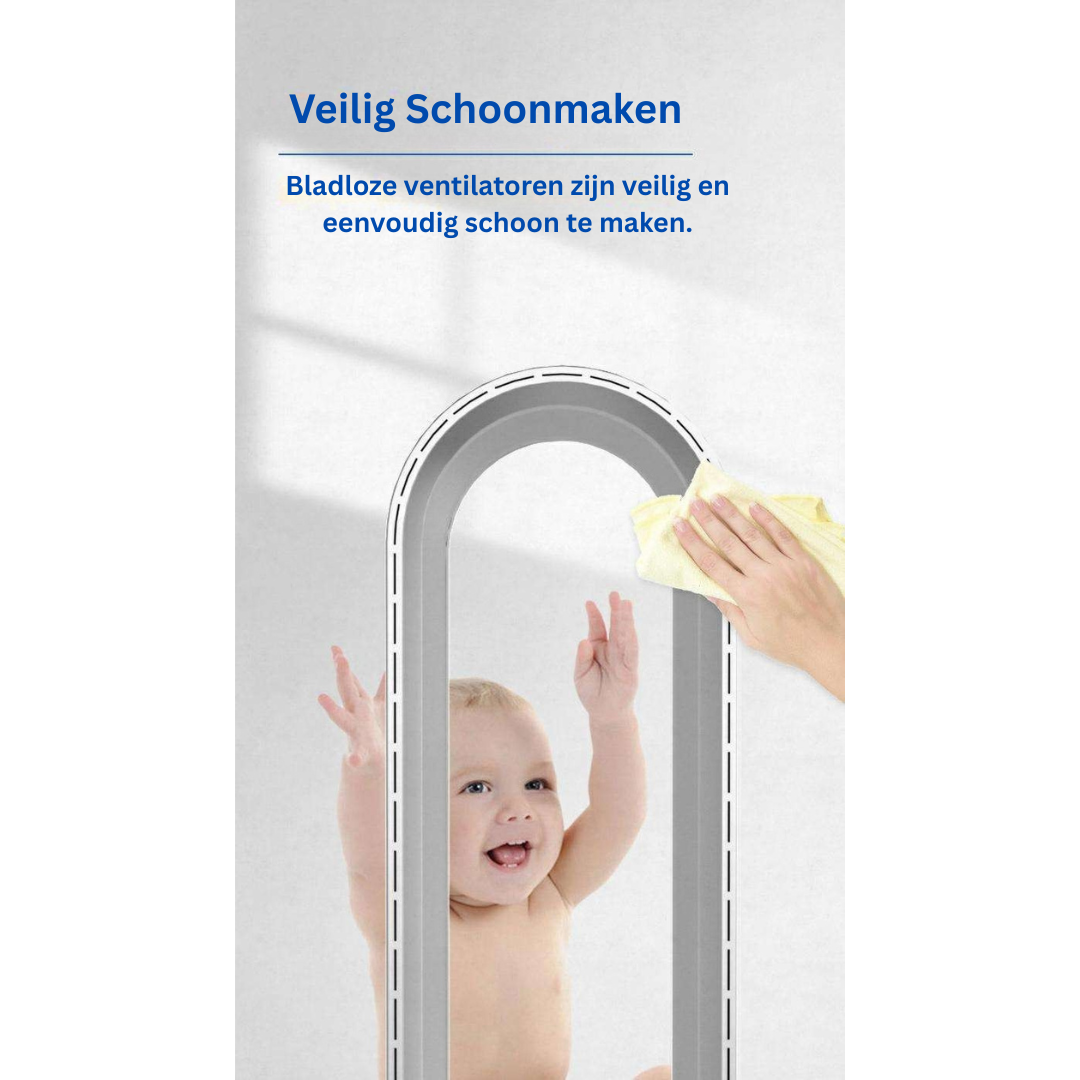 Ventilátor – Légkeverő csendes légáramlással – AeroSilent