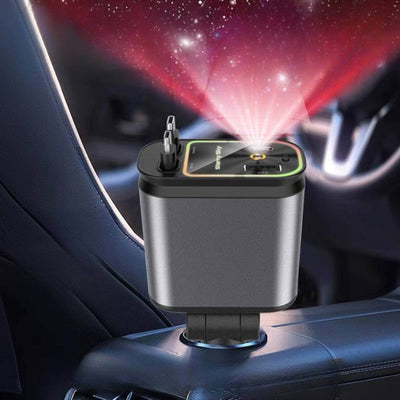AutoCharge - 4-in-1 Snellader met RGB Sterrenhemel