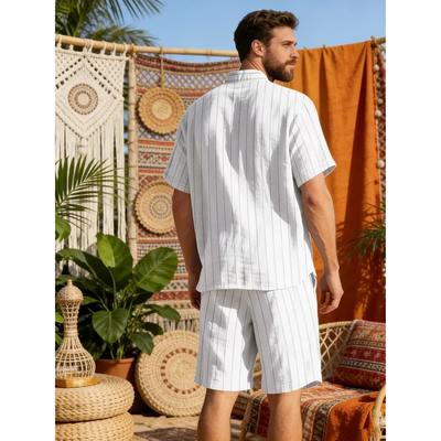 Heren zomer set met korte mouwen - Norvex