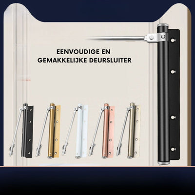 Deursluiter - Hydraulische Deurdranger voor Soepel Sluiten - Homzera