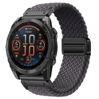 Magnetische nylon band met gesp voor Garmin