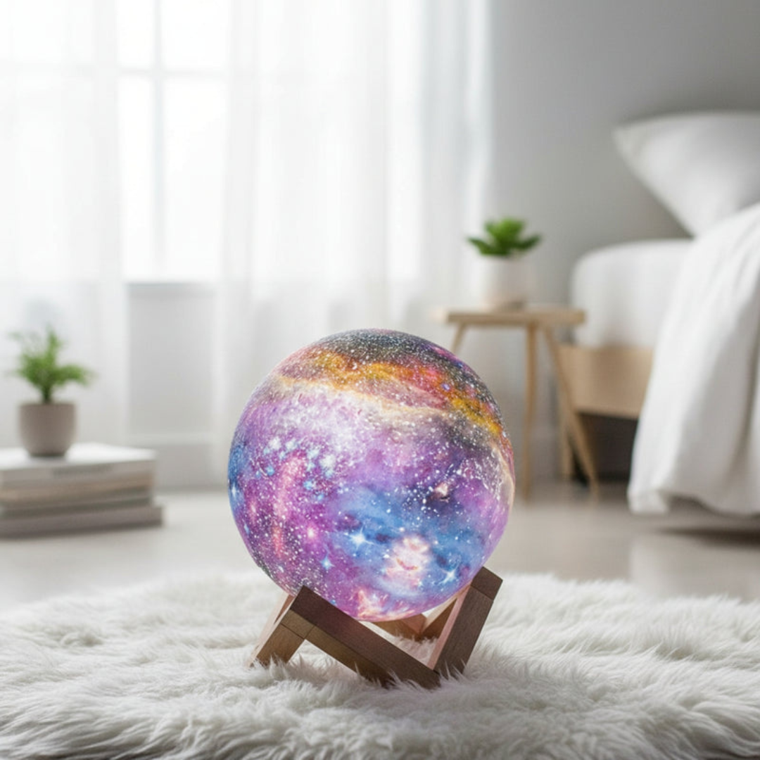 Nachtlamp - Sterrenprojectie met Rustgevende Sfeerverlichting - DreamGlow