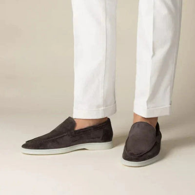 Loafers - Suède Look Instappers met Comfortzool - Valtero