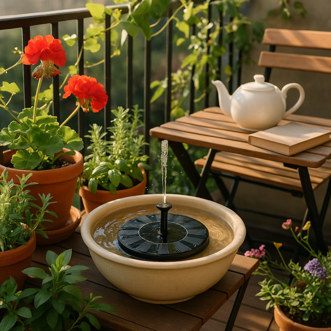 FloraFontana - Solar Tuin Fontein voor de Tuin