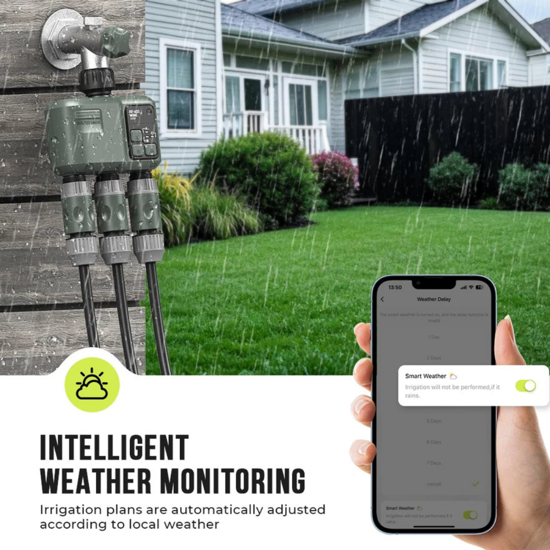 WiFi smart tuinsproeier - slimme automatische bewatering