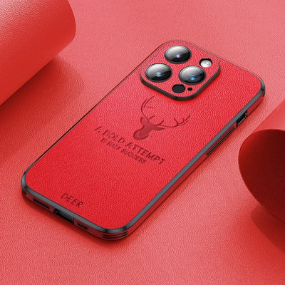 iPhone Hoesje - Luxe Lederen Beschermhoes - Norvello