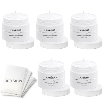 LANBENA GlowBurst™ Zwarte Puntjes Verwijderaar Ultieme Porie Strips