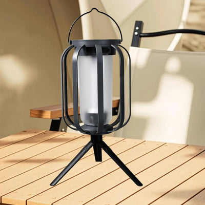 Solar LED Sfeer Lantaarn met Vlam-Effect