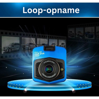 Dashcam - Full HD 1080P Opnames met 16GB Geheugenkaart - RoadVision