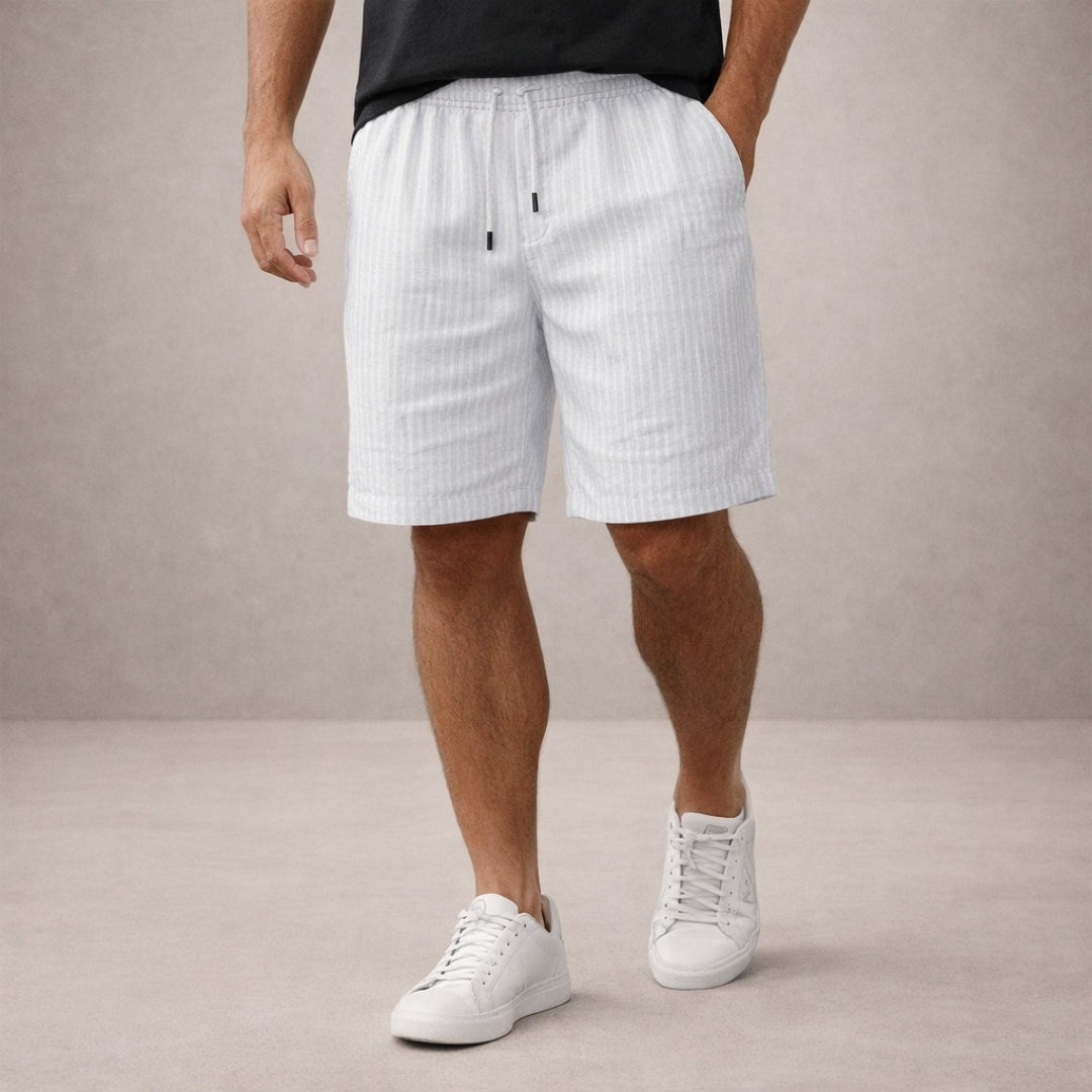 Korte Linnen Broek - Ademend Comfort voor Warme Dagen - Varello