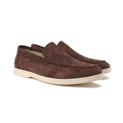 Loafers - Suède Look Instappers met Comfortzool - Valtero