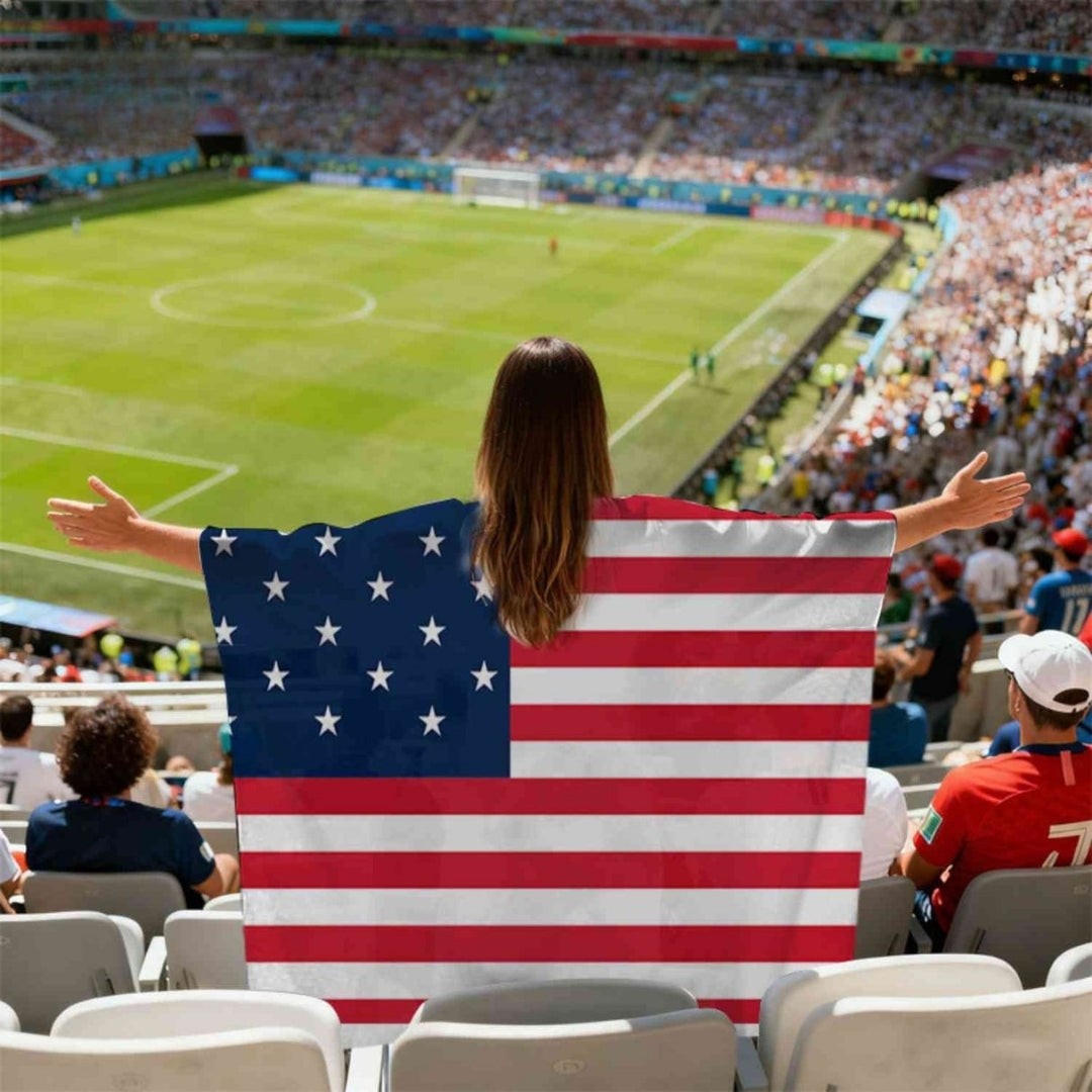WK Vlag - Lichtgewicht Supporterscape Voor Fans - Support Cape