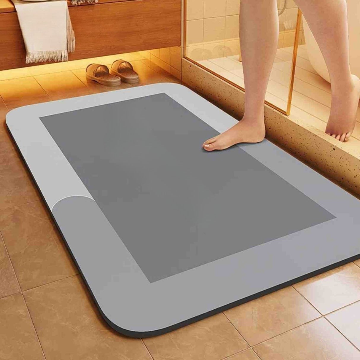 Badmat - Sneldrogende Antislip Badmat - PureDry
