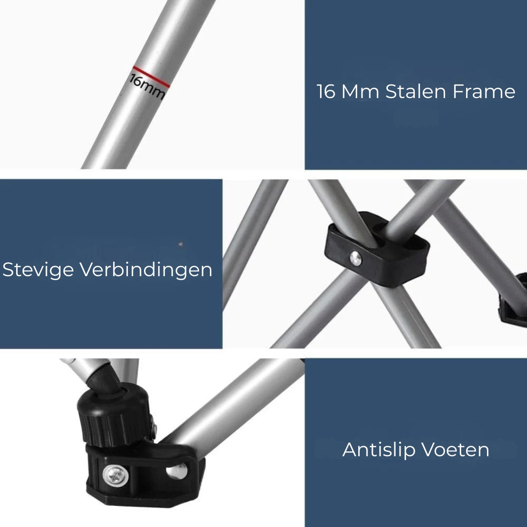 Strandstoel - Opvouwbare Premium Stoel Voor Buiten