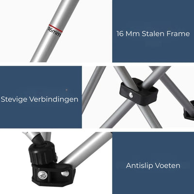 Strandstoel - Opvouwbare Premium Stoel Voor Buiten