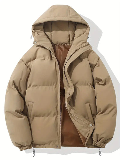 Casual Donsjas met Capuchon - Warme Winterjas voor Heren - Regular Fit - Norvello