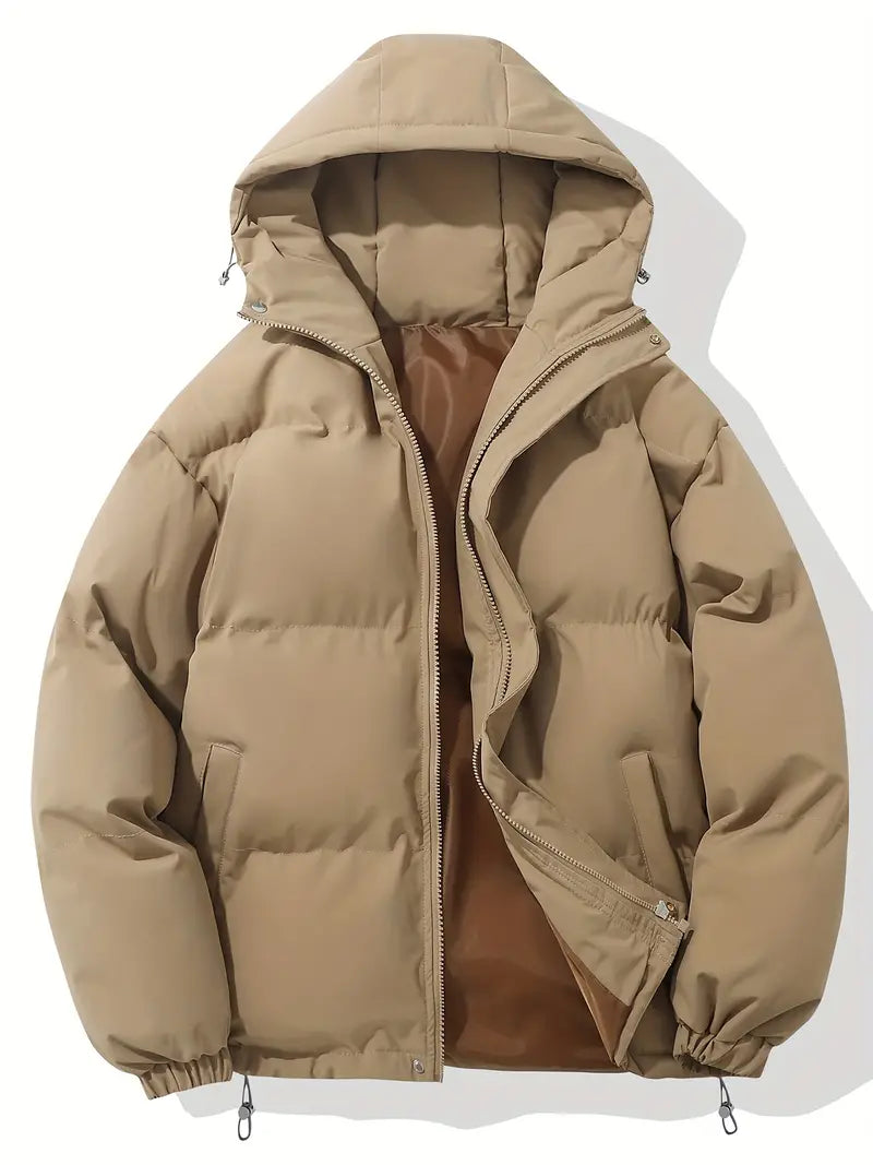 Casual Donsjas met Capuchon - Warme Winterjas voor Heren - Regular Fit - Norvello
