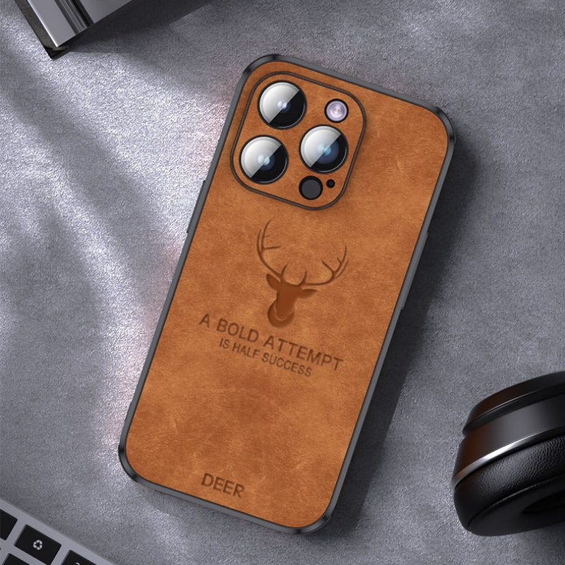 iPhone Hoesje - Luxe Lederen Beschermhoes - Norvello