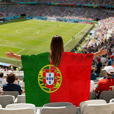 WK Vlag - Lichtgewicht Supporterscape Voor Fans - Support Cape