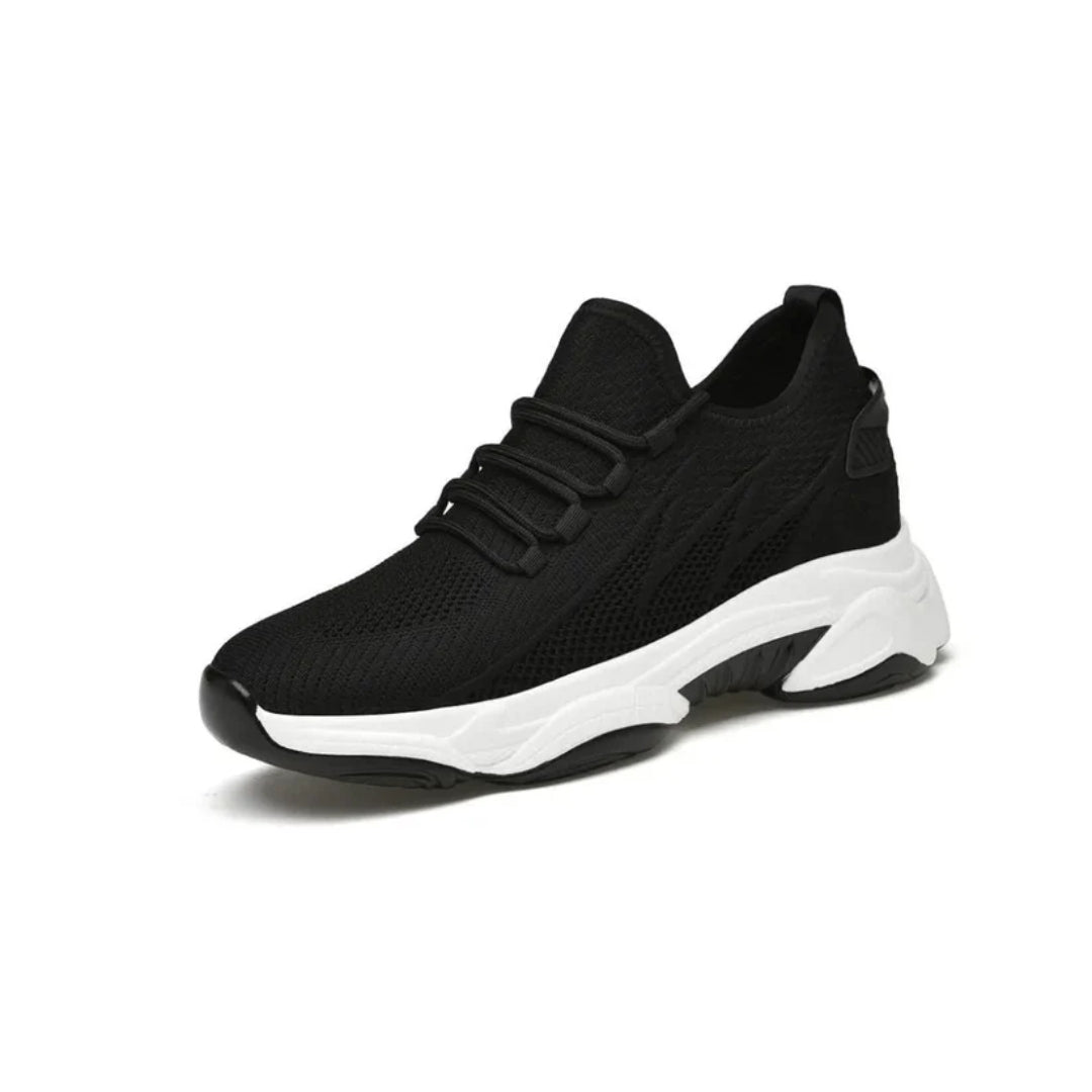 Sneakers met verhoogde hak