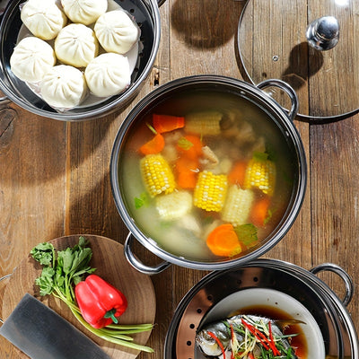 Stomer - 3-Laagse Voedselstomer - NutriSteam