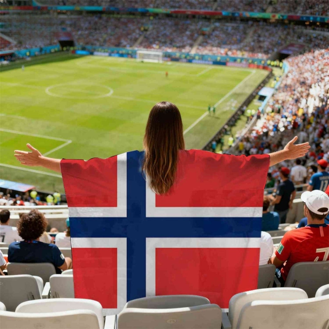 WK Vlag - Lichtgewicht Supporterscape Voor Fans - Support Cape