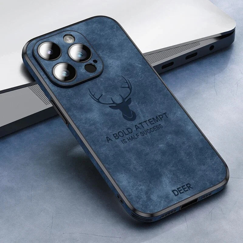 iPhone Hoesje - Luxe Lederen Beschermhoes - Norvello