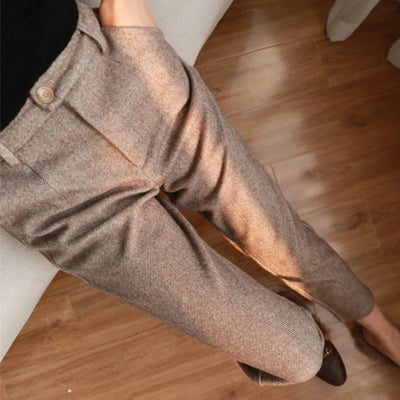 Pantalon - Hoge Taille Winterbroek - Veloura