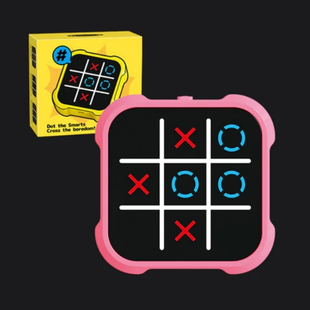 SmartPlay - Tic-Tac-Toe - Jeu Électronique avec Lumière & Variations