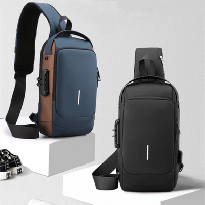 Schoudertas - Waterdicht Design met USB Oplaadpoort - UrbanVault
