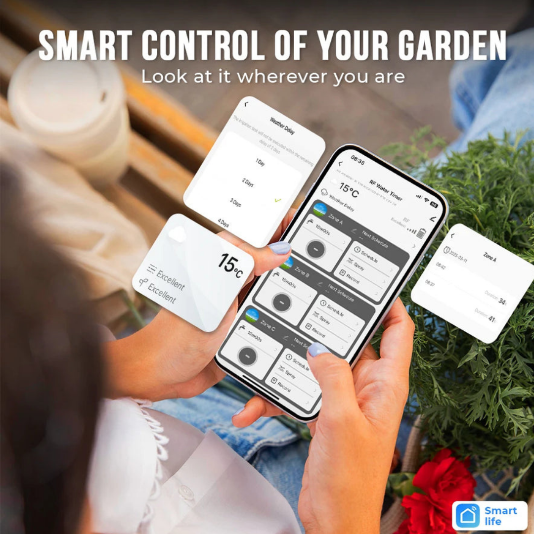 WiFi smart tuinsproeier - slimme automatische bewatering