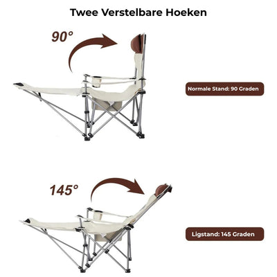 Strandstoel - Opvouwbare Premium Stoel Voor Buiten
